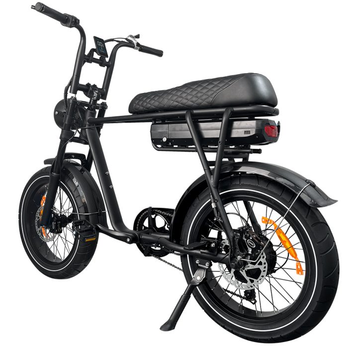 Eb2 fatbike in de kleur zwart
