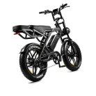 V20 Pro Zwart Fatbike achterkant