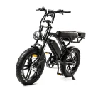 V20 Pro Zwart Fatbike zijkant
