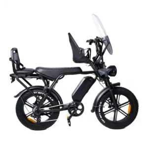 Fatbike met kinderzitje