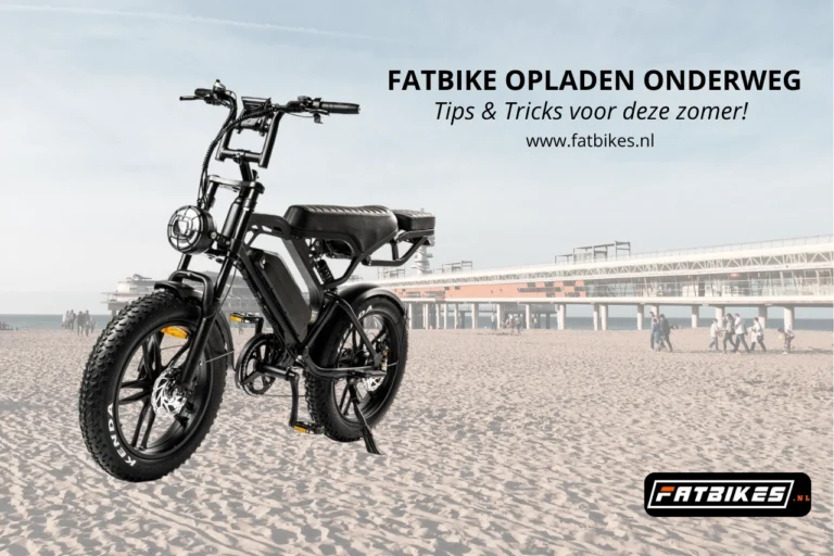 Fatbike opladen onderweg: slimme oplossingen voor lange ritten